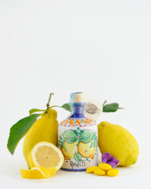 Limoncello in ceramic bottle 20 cl