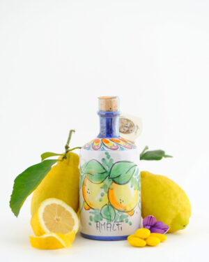 Limoncello in ceramic bottle 50 cl
