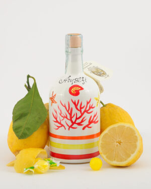 decoro corallo limoncello hand painted ceramic wedding red